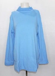 BLAIR L/S Cowl Neck Top, Women's Size M, Cornflower, NEW!! - Picture 1 of 3