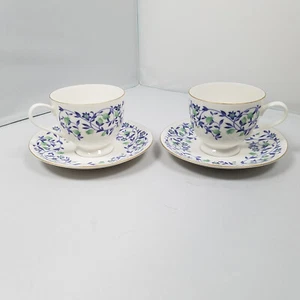 Vintage TRUSSARDI 4-teiliges Teetassen- und Untertassenset - Bild 1 von 7