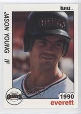 1990 Best Everett Giants Jason Young #21