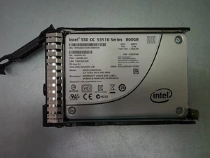 SSD Intel DC S3510 Series 800Gb SSDSC2BB800G6 2,5" SATA III 6Gb/s + CADDY HPE - Photo 1/2