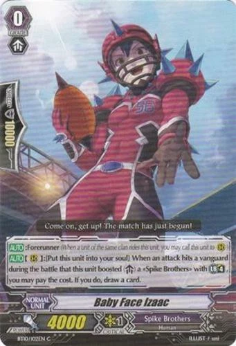 4 x Baby Face Izaac - BT10/102EN - C Near Mint / Mint, English - Image 1 of 1