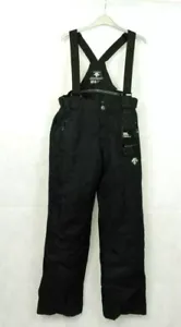 Descente Ski Salopettes Black Pants / Trousers T3906 Size L CR003 HH 01 - Picture 1 of 9