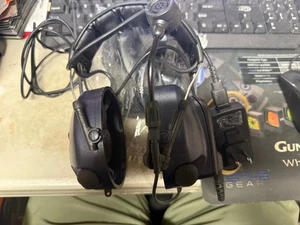 3M PELTOR LiteCom Plus 2-Way Radio Headset MT7H7A4610-NA Used - Picture 1 of 4