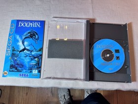 ECCO THE DOLPHIN Sega CD VTG w/ Reg Card 1993
