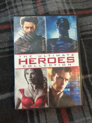 The Ultimate Heroes Collection: X-Men/Daredevil/Elektra/Fantastic 4 (DVD, 2012) - Image 1 of 4