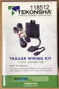 118512 TEKONSHA TRAILER BRAKE WIRING KIT - Picture 1 of 2