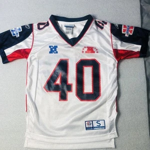 Vintage Super Bowl 40 Detroit AFC NFC Jersey Youth Sz Small Reebok NFL - Picture 1 of 8