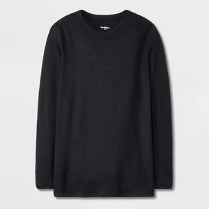 Goodfellow & Co Herren Langarm-Thermo-Unterwäsche-Hemd LARGE Relaxed Fit Blac - Bild 1 von 1