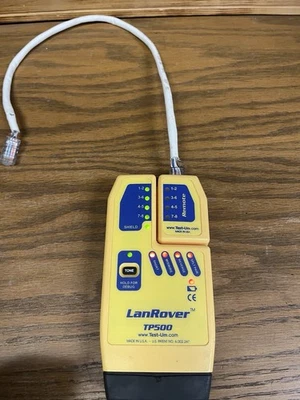 LanRover TP500 LanRoamer CAT5 电缆测试仪 - 已测试 — 第 1/3 张图片
