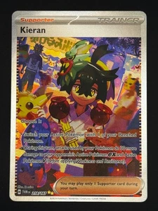 Pokemon - Kieran - 218/167 Twilight Masquerade - Special Illustration Rare - NM - Picture 1 of 2
