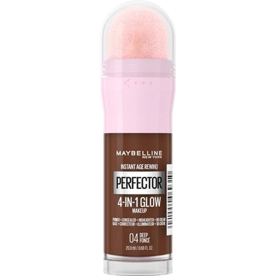 Maybelline 2-PACK Instant Rewind Perfector 4-in-1 Glow Foundation 04 Deep - Image 1 of 2