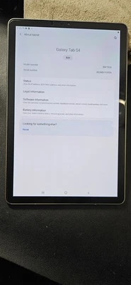 Samsung Galaxy Tab S4 SM-T830 64 GB, Wi-Fi, 10.5 in White - Image 1 of 4