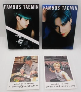 TAEMIN CD FAMOUS Limited A & B-type 2item w/ 2 Photoccards Japan import SHINee - Picture 1 of 12