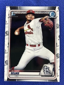 2020 #BCP-60 Alvaro Seijas Bowman Baseball Chrome Prospekt - Bild 1 von 2
