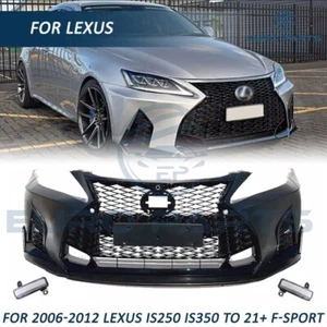 For 2006-2012 Lexus IS250 IS350 Front Bumper Grille Kit Conversion To 2021+ - Picture 1 of 10