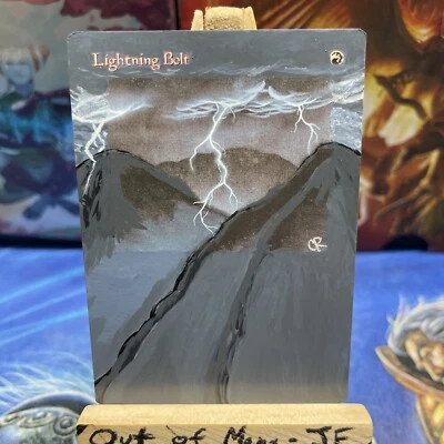 Lightning Bolt Full Art Alter Revised - JF Alters - Image 1 of 4