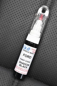 FORD SHADOW BLACK TOUCH UP PEN KIT REPAIR PAINT FIESTA FOCUS TRANSIT KUGA ETC - Picture 1 of 9