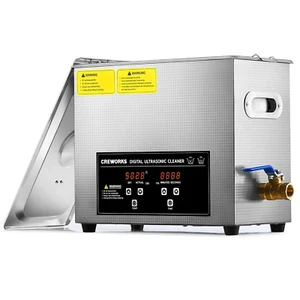 6L Pulitore Ad Ultrasuoni Con Riscaldatore E Timer 180W Vasca Ad Ultrasuoni Indu - Foto 1 di 12