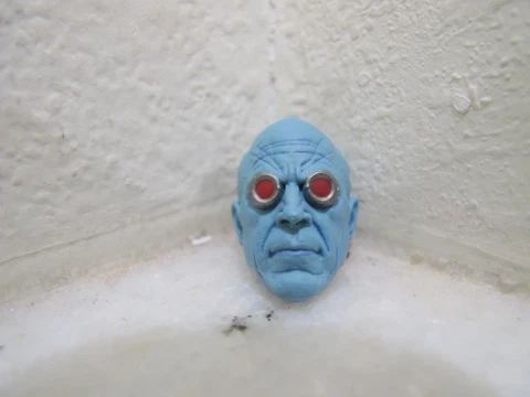MEZCO 1:12 COMIC MR. FREEZE NEUTRAL EXPRESSION CUSTOM FIGURE HEAD Cover