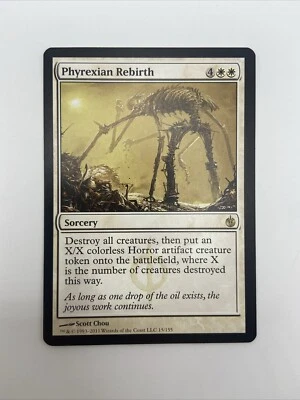 MTG Magic the Gathering Phyrexian Rebirth (15/161) Mirrodin Besieged LP - Image 1 of 2