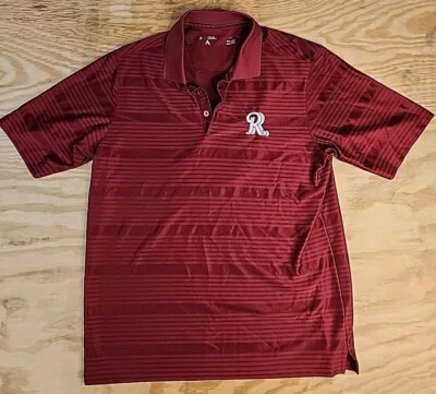 Frisco Rough Riders Logo Red Baseball MLB Polo Shirt Mens XL Lightweight - Image 1 of 4
