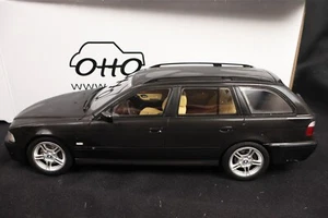 1/18 OTTO 2001 BMW E39 540 540i Touring M Package Black Diecast Model Car OT1013 - Picture 1 of 5