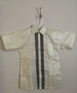 short sleeves casual men’s shirts ,Handmade ,Embroidery Detail - Picture 1 of 3