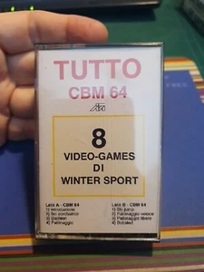 TUTTO CBM x C64 Commodore 64 Cassetta Edicola Giochi WINTER GAMES - Bild 1 von 6