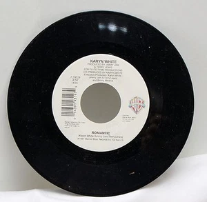 Karyn White - Romantic/Instrumental  Warner Bros. 45 vinyl - Picture 1 of 2