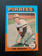 1975 Topps Baseball Card # 148 Jim Rooker - EXMT+