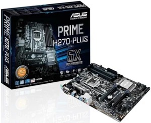 Placa madre Asus PRIME H270-PLUS 90MB0S90-M0EAY0 ATX - Imagen 1 de 3