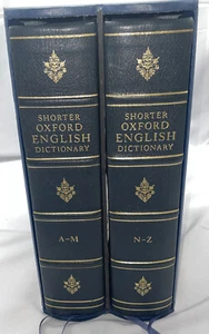 Folio Society Shorter Oxford English Dictionary Limited Edition 2002 5th Edition - Picture 1 of 13