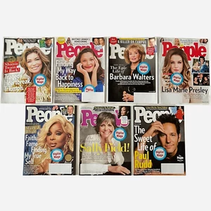 Lot of 7 People Magazine 2023 Drew Barrymore Shania Twain Paul Rudd Sally Field - Bild 1 von 13