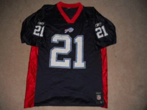 Buffalo Bills NFL Football Jersey #21 Willis McGahee RB Reebok Large RB From the - Picture 1 of 10