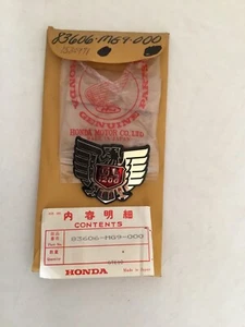 Nos Honda Goldwing Emblem 83606-MG9-000 - Bild 1 von 2