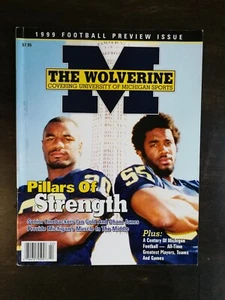 Michigan Wolverines 1999 Football Preview Issue Tom Brady The Wolverine - RARE - Picture 1 of 2