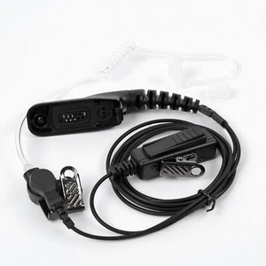 PTT Mic Swivel Earpiece for Motorola Radio Walkie Talkies DP4800 DP4801 DP4600 - Zdjęcie 1 z 7