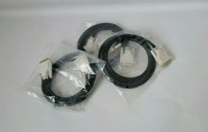 DVI to DVI Single Link 18+1 Pin Digital Video Monitor Cable 5ft White - Qty 3 - Picture 1 of 5