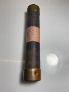 Cartridge Fuse 60-Amp 600-Volt (5-1/2" X 1") One-Time Fast-Acting Buss NOS-60 - Picture 1 of 7