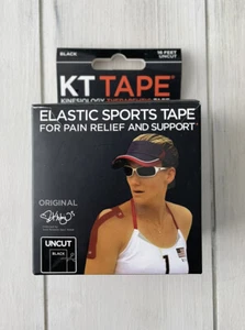 KT Tape Cotton 16 Feet Uncut Kinesiology Therapeutic Elastic Sports Tape Roll A6 - Picture 1 of 3