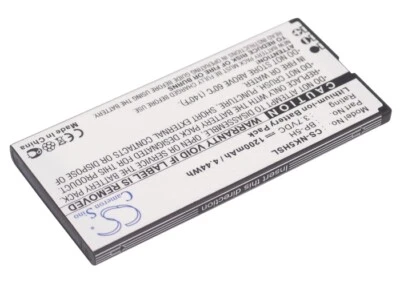 Batería Li-ion para Nokia BP-5H Lumia 620 Lumia 701 NUEVA Calidad Premium Foto 1 de 4