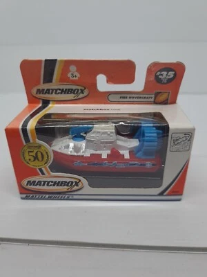 MATCHBOX MATTEL WHEELS MB #35 FIRE HOVERCRAFT 50th Anniversary New In Box 96803 - Image 1 of 4