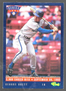 1993 Series Classic George Brett T17 Kansas City Royals Vintage