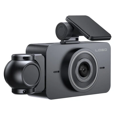 WIFI Dash Cam 3 Canales HD 1080P 170° Coche DVR Video Grabadora Monitoreo de Estacionamiento Foto 1 de 4