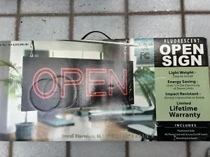 Vintage International Development Corporation Open Sign - Picture 1 of 2