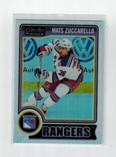 2014-15 O-Pee-Chee Platinum White Ice #142 Mats Zuccarello 030/199