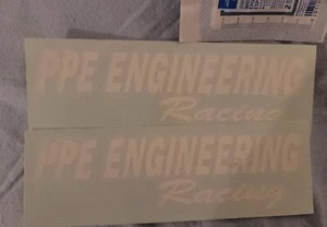 Ppe Engineering Racing Winow Decal - Bild 1 von 1