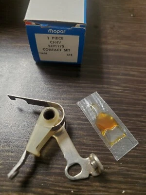 DODGE PLYMOUTH CHRYSLER NOS MOPAR DISTRIBUIDOR DE DOBLE PUNTO CONTACTOS DE PUNTO 2421175  Foto 1 de 2