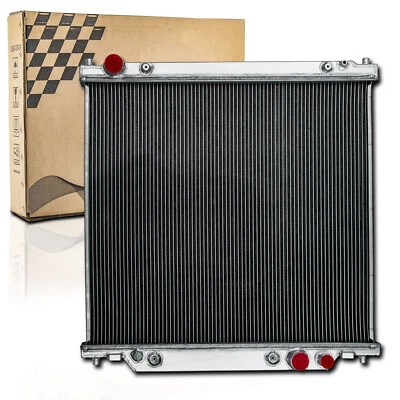 4 Row Aluminum Radiator For 1999-04 Ford F250 F350 F450 F550 Super Duty 6.8L 7.3 Foto 1 de 4