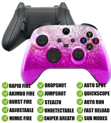 Pink Ice Modded Reflex Buttons Rapid Fire Modded Controller for Xbox Series X S - Image 1 of 4